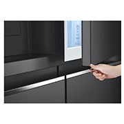 LG Side by Side Refrigerator with Uvnano™ - GC-J257SQ2W, GC-J257SQ2W