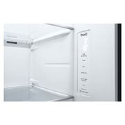 LG Side by Side Refrigerator with Uvnano™ - GC-J257SQ2W, GC-J257SQ2W