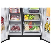 LG Side by Side Refrigerator with Uvnano™ - GC-J257SQ2W, GC-J257SQ2W