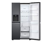 LG Side by Side Refrigerator with Uvnano™ - GC-J257SQ2W, GC-J257SQ2W