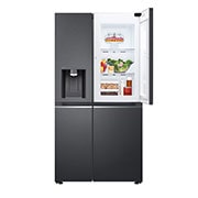 LG 674L Matte Black Door-In-Door Fridge - GC-J307CQFS, GC-J307CQFS