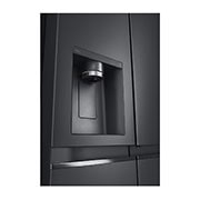 LG 674L Matte Black Door-In-Door Fridge - GC-J307CQFS, GC-J307CQFS