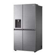 LG 617L Non Plumbed Side by Side Fridge in Stainless Finish, GC-L257SLXL