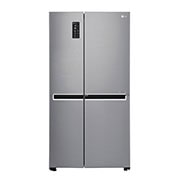 LG 626L Platinum Silver Side by Side Refrigerator, Door-in-Door™, GC-M247SLUV