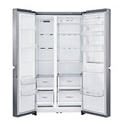 LG 626L Platinum Silver Side by Side Refrigerator, Door-in-Door™, GC-M247SLUV