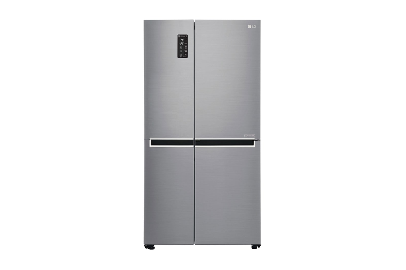 LG 626L Platinum Silver Side by Side Refrigerator, Door-in-Door™, GC-M247SLUV