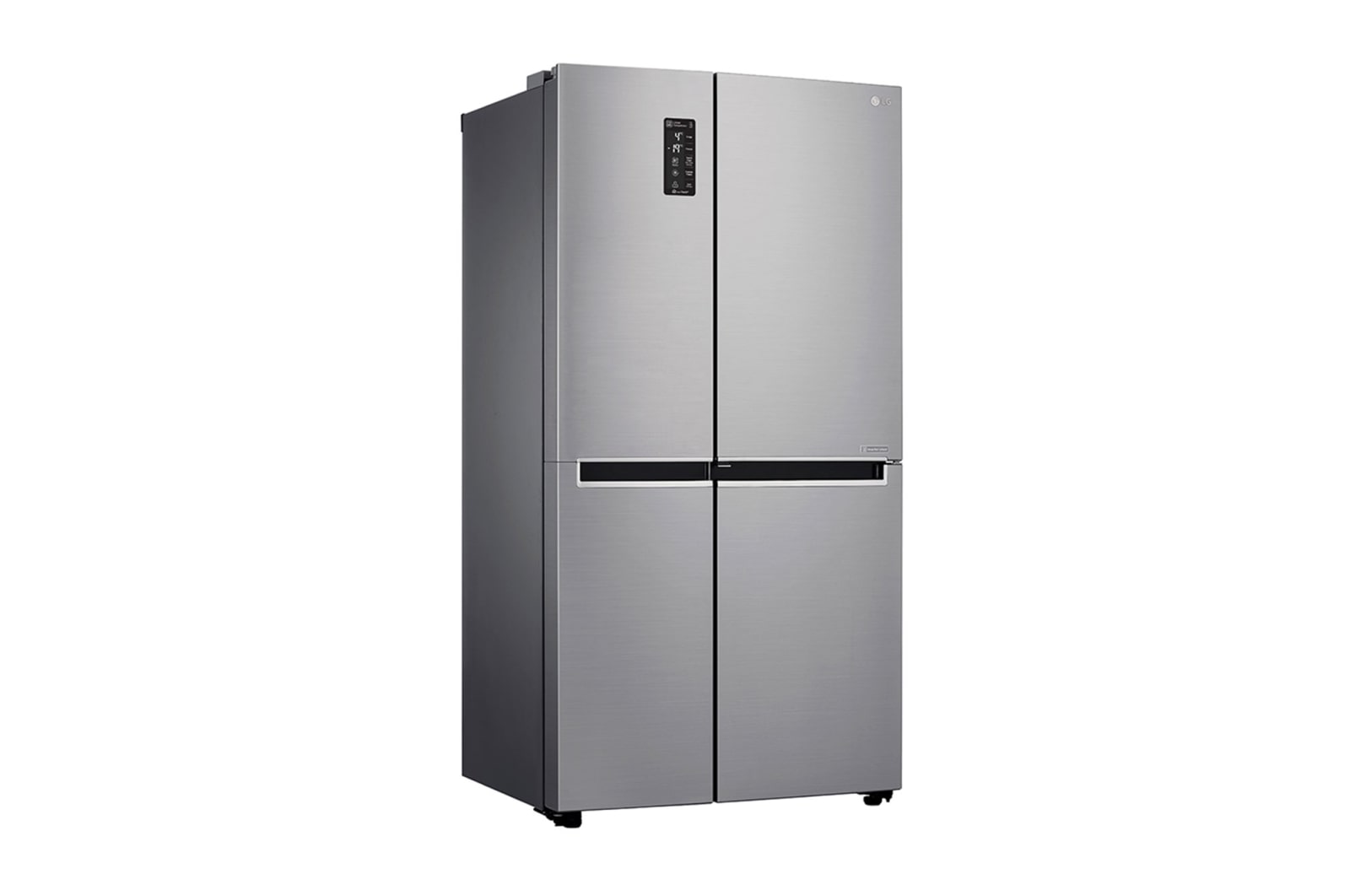 LG 626L Platinum Silver Side by Side Refrigerator, Door-in-Door™, GC-M247SLUV