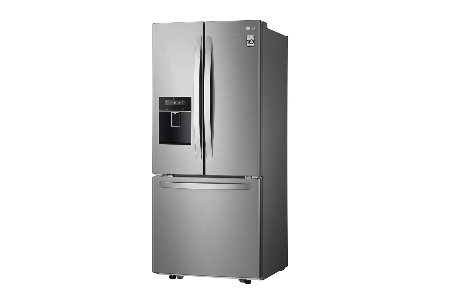 LG 533L Platinum Silver French Door Refrigerator GM-F223DLXQ, GM-F223DLXQ