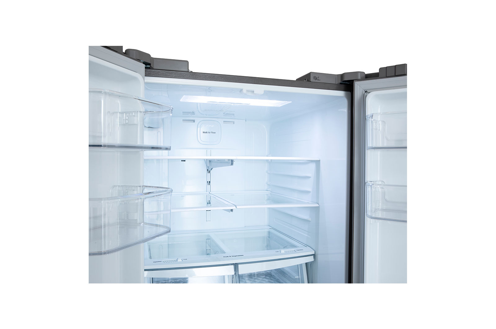 LG 533L Platinum Silver French Door Refrigerator GM-F223DLXQ, GM-F223DLXQ