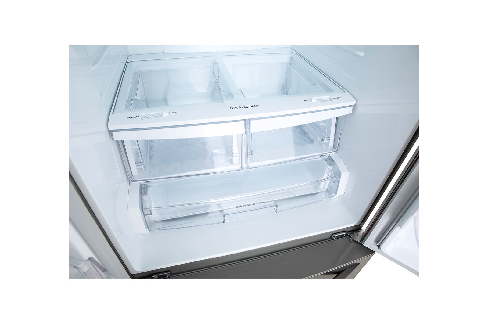 LG 533L Platinum Silver French Door Refrigerator GM-F223DLXQ, GM-F223DLXQ