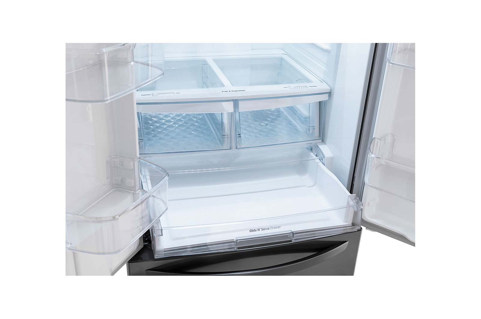 LG 533L Platinum Silver French Door Refrigerator GM-F223DLXQ, GM-F223DLXQ