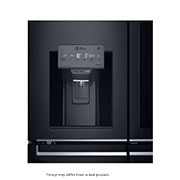 LG InstaView™ 889L Matte Black, 4 Door, Door-in-Door Fridge, GR-X31FMQRL