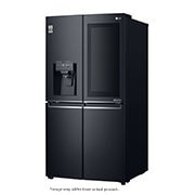 LG InstaView™ 889L Matte Black, 4 Door, Door-in-Door Fridge, GR-X31FMQRL