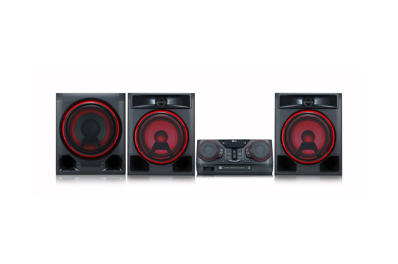 LG Hi Fi System LG XBOOM CK57 1100W Karaoke Party Speaker, CK57