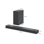 LG S75Q 3.1.2ch High Res Audio soundbar with Dolby Atmos, S75Q