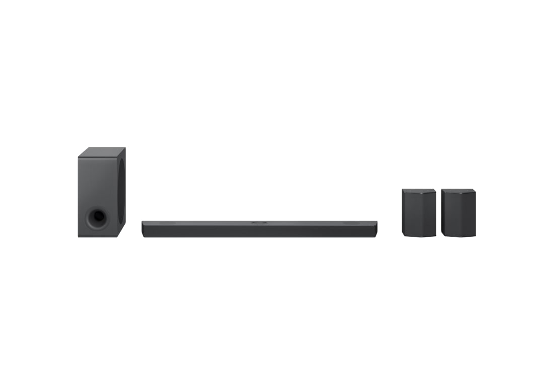 LG S95QR 9.1.5 ch High Res Audio Soundbar with Dolby Atmos and Wireless Rear Surround Speakers, S95QR