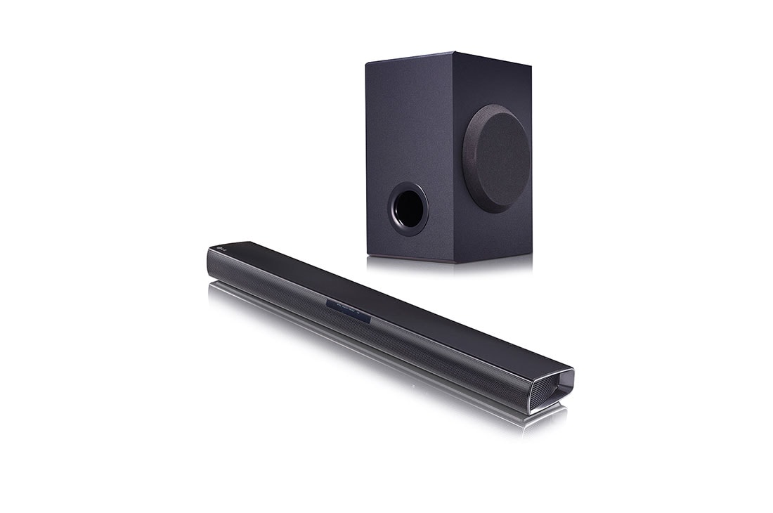 LG 2.1Ch 160W Soundbar with Wireless Subwoofer, SQC1