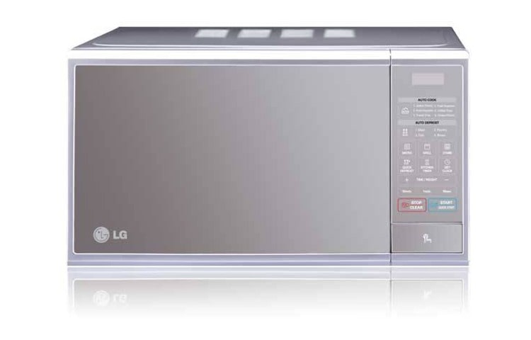 LG 30L Silver Microwave Oven with Grill, MH7040S