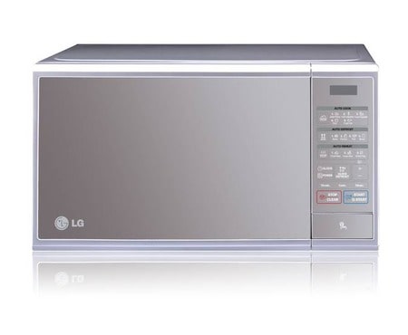 Lg silver microwave top
