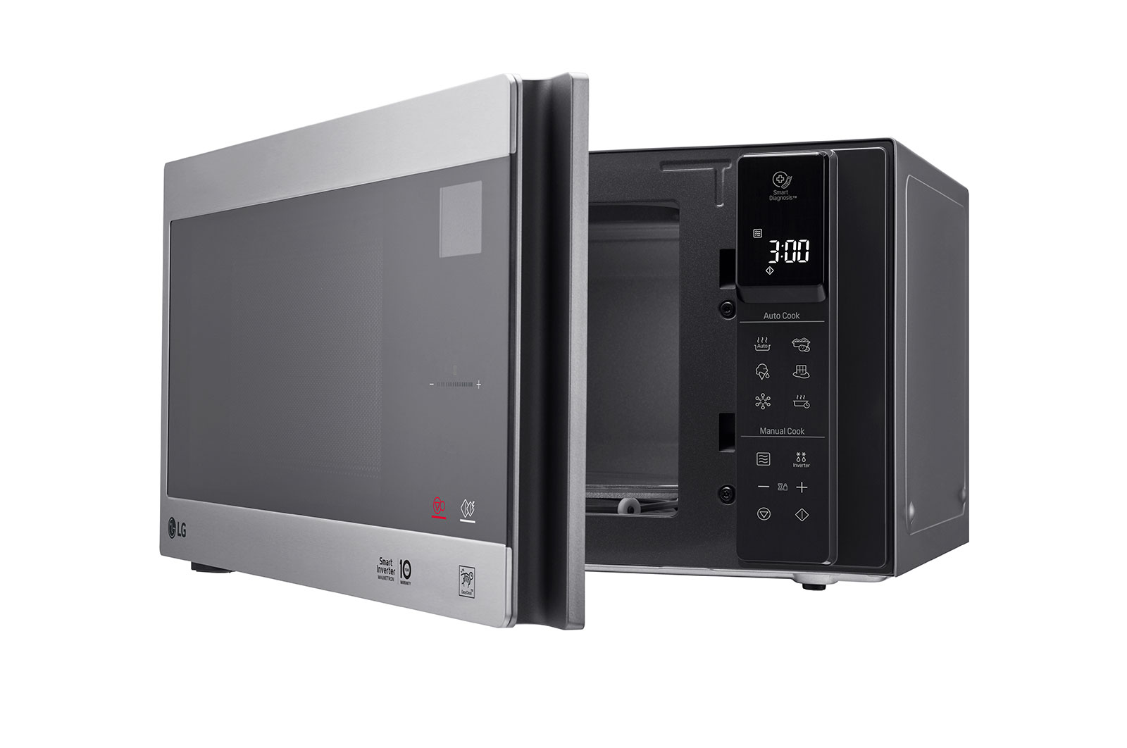 LG 42L NeoChef™ Stainless Steel Solo Microwave - MS4295CIS, MS4295CIS