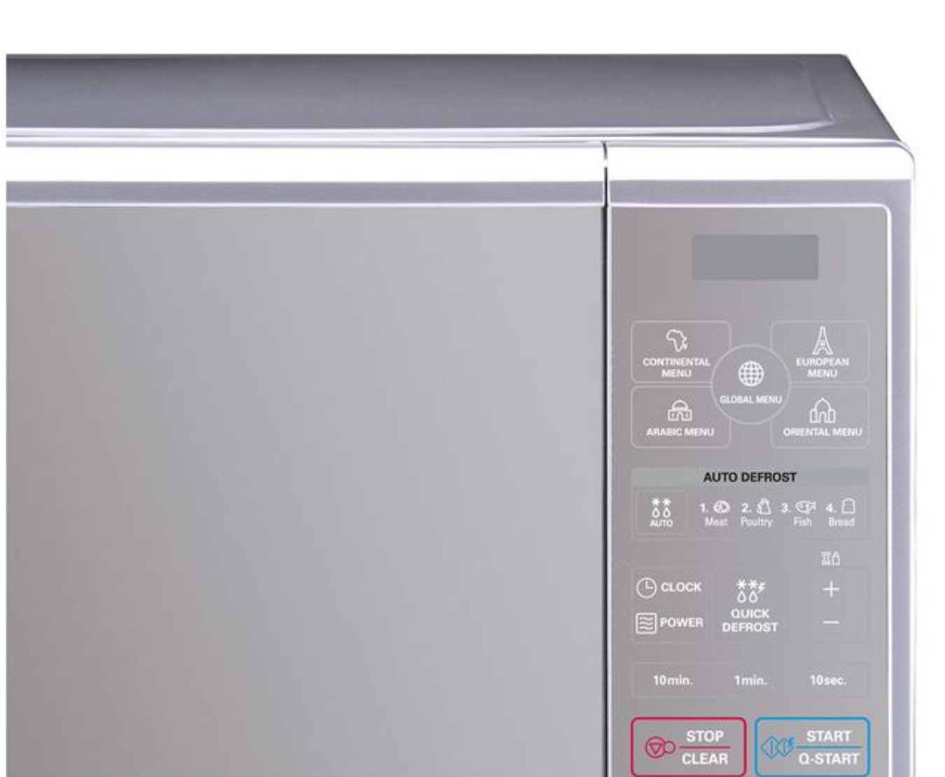 LG 44L Silver Microwave Oven, MS4440R