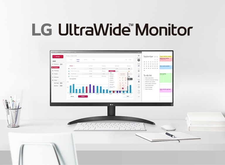 LG UltraWide™ Monitor.