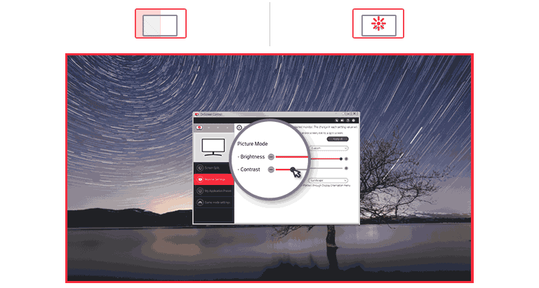 OnScreen Control offering Easier User Interface.