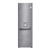 LG 373L Silver, Bottom Freezer,  Inverter Linear Compressor, GC-F459NLJZ