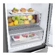 LG 373L Silver, Bottom Freezer,  Inverter Linear Compressor, GC-F459NLJZ