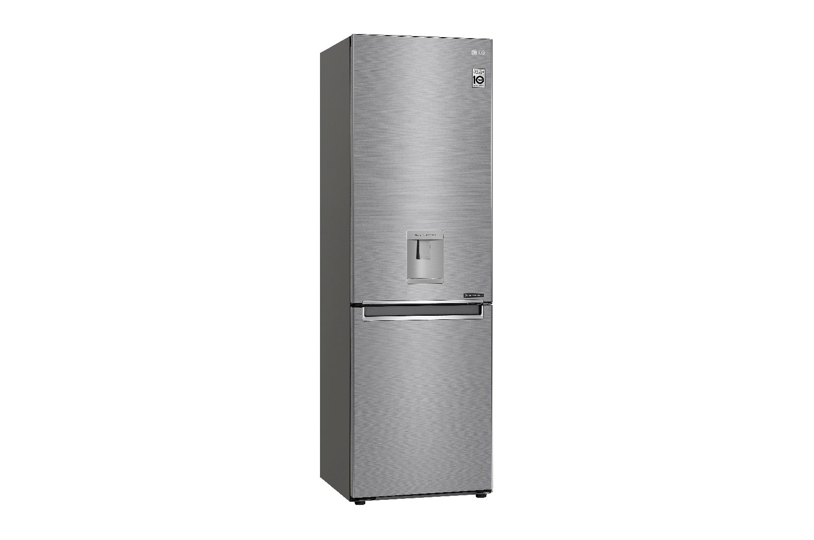 LG 373L Silver, Bottom Freezer,  Inverter Linear Compressor, GC-F459NLJZ