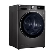 LG 9kg Dual Inverter Heat Pump Dryer in Black Steel Finish, RC90V9JV2W