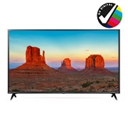 LG UHD TV 43 inch UK6300 Series IPS 4K Display 4K HDR Smart LED TV w/ ThinQ AI, 43UK6300PVB