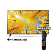 LG 4K UHD 43'' ThinQ Smart TV with Magic Remote, HDR & webOS, 43UQ75001LG