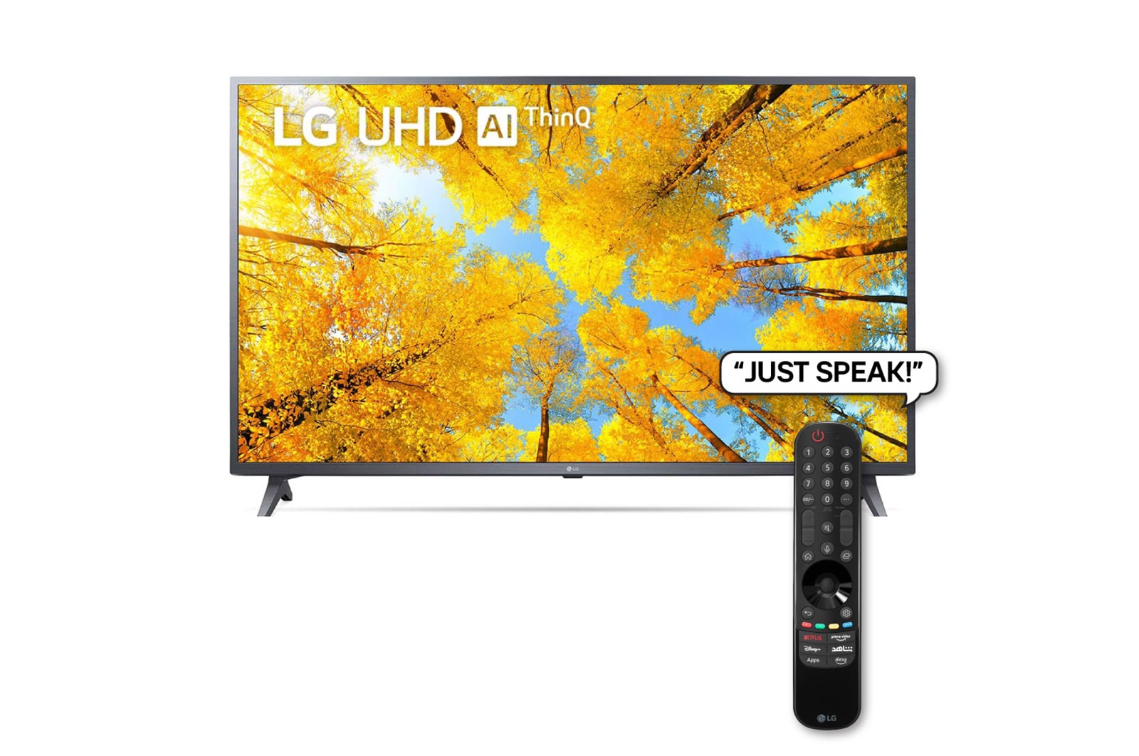 LG 4K UHD 50'' ThinQ Smart TV with Magic Remote, HDR & webOS, 50UQ75001LG