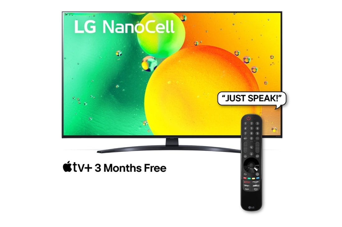 LG Nanocell 55'' 4K ThinQ Smart TV with Magic Remote, HDR & webOS, 55NANO796QA