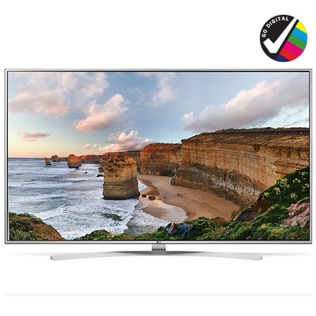 TVs : 55" Super UHD 4K LED Silver Digital TV 55UH770V