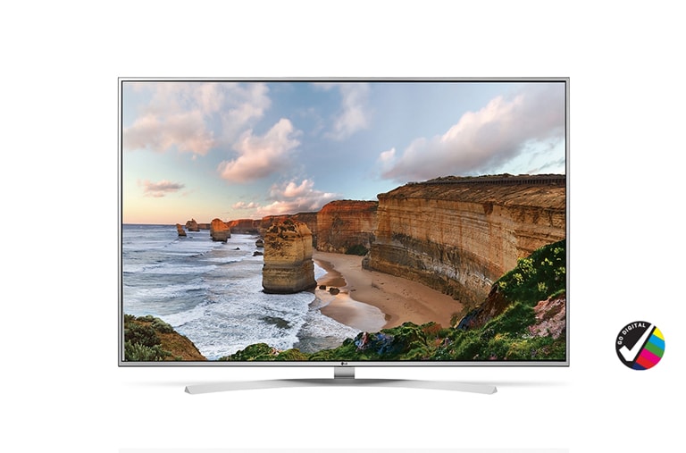 LG 55" Super UHD Silver Digital TV, 55UH850V