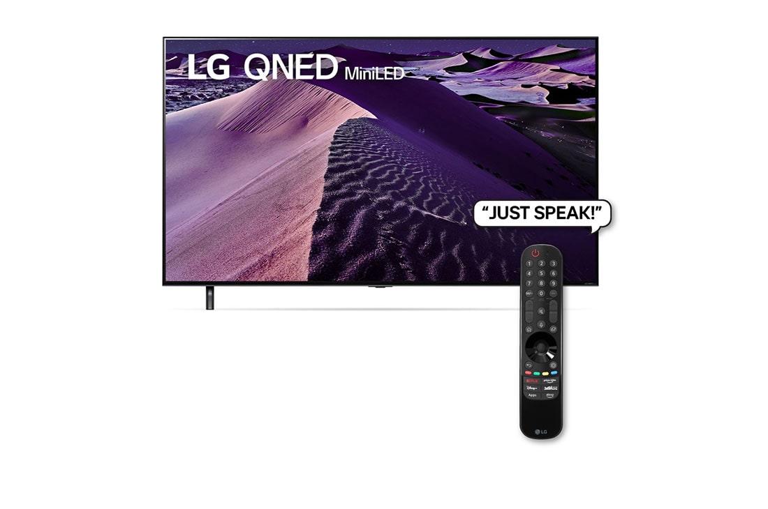 LG 86'' QNED 4K UHD MiniLED 120HZ Smart TV with Magic Remote, HDR & webOS, 86QNED856QA