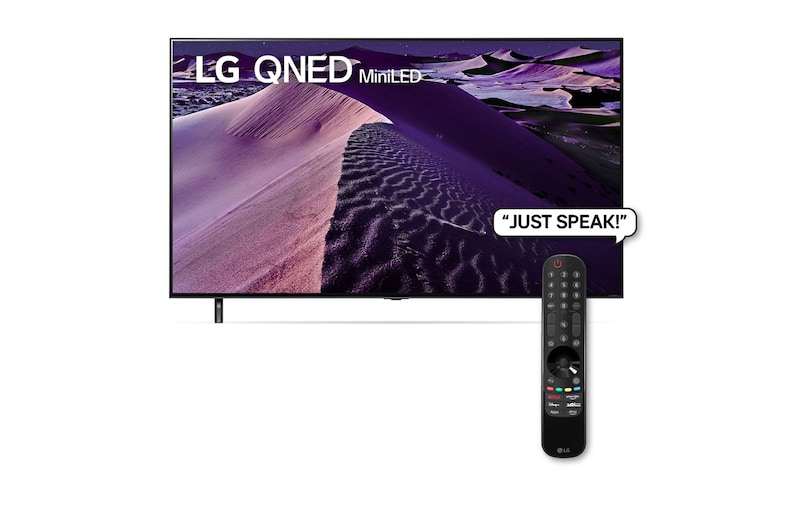 LG 86'' QNED 4K UHD MiniLED 120HZ Smart TV with Magic Remote, HDR & webOS, 86QNED856QA