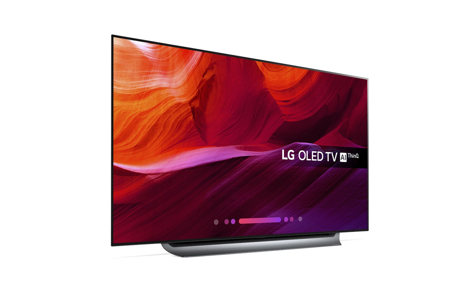 LG OLED TV 55 inch C8 Series Cinema Screen Design 4K HDR Smart TV w/ ThinQ AI, OLED55C8PVA