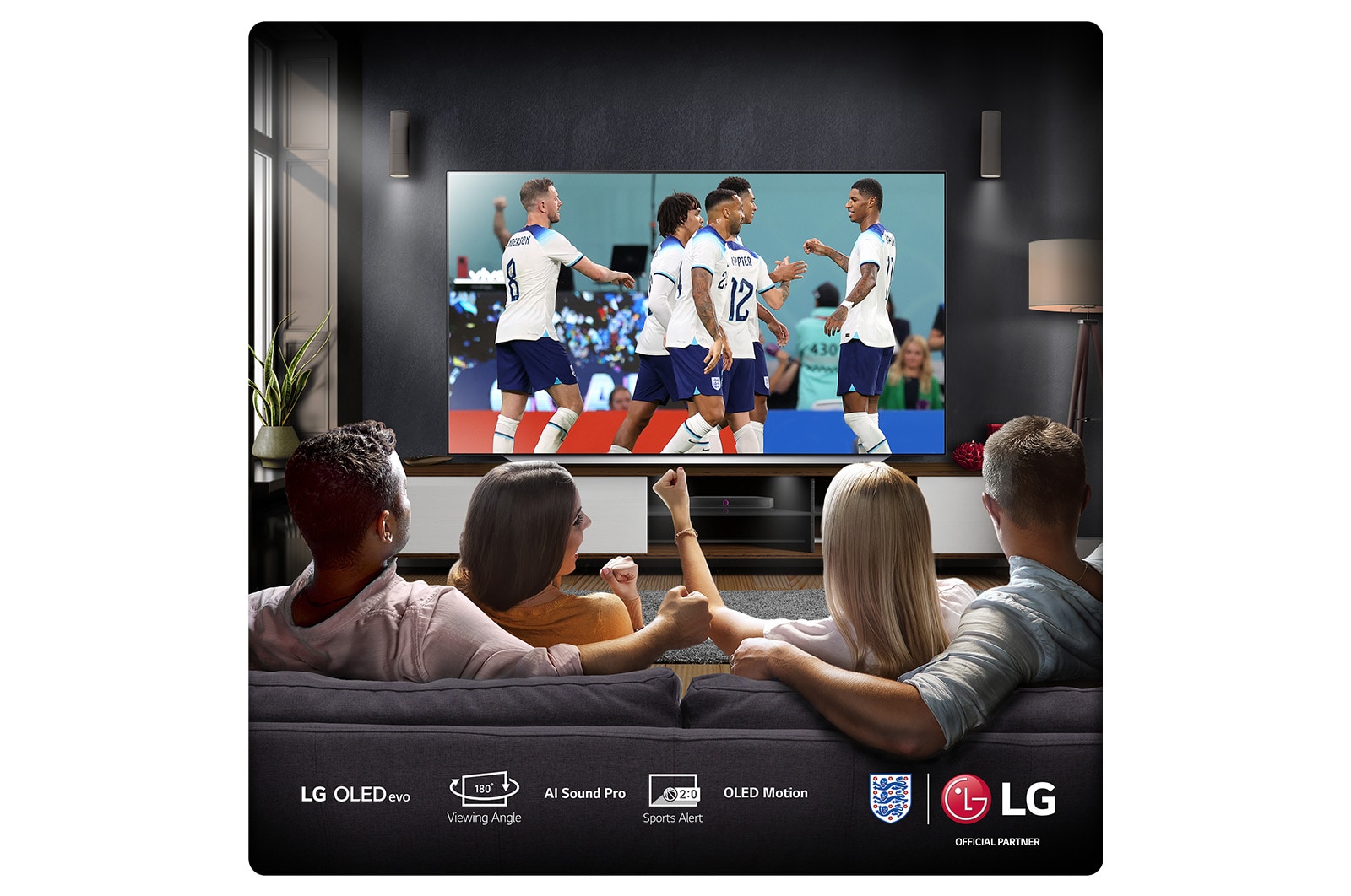 LG 195cm (77'') OLED C3 4K 120Hz GAMING SMART TV with Magic Remote, HDR & webOS, OLED77C36LA