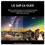 LG 195cm (77'') OLED C3 4K 120Hz GAMING SMART TV with Magic Remote, HDR & webOS, OLED77C36LA