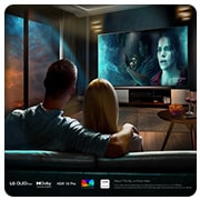 LG 195cm (77'') OLED C3 4K 120Hz GAMING SMART TV with Magic Remote, HDR & webOS, OLED77C36LA