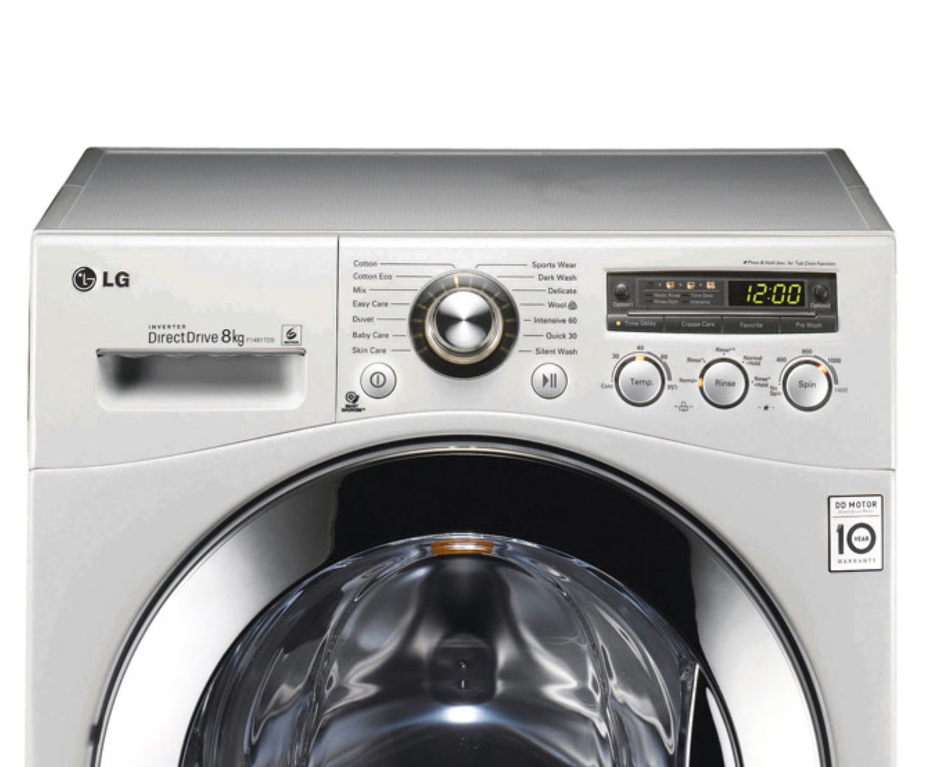 LG Front Loader Washing Machine (8kg), F1481TD5