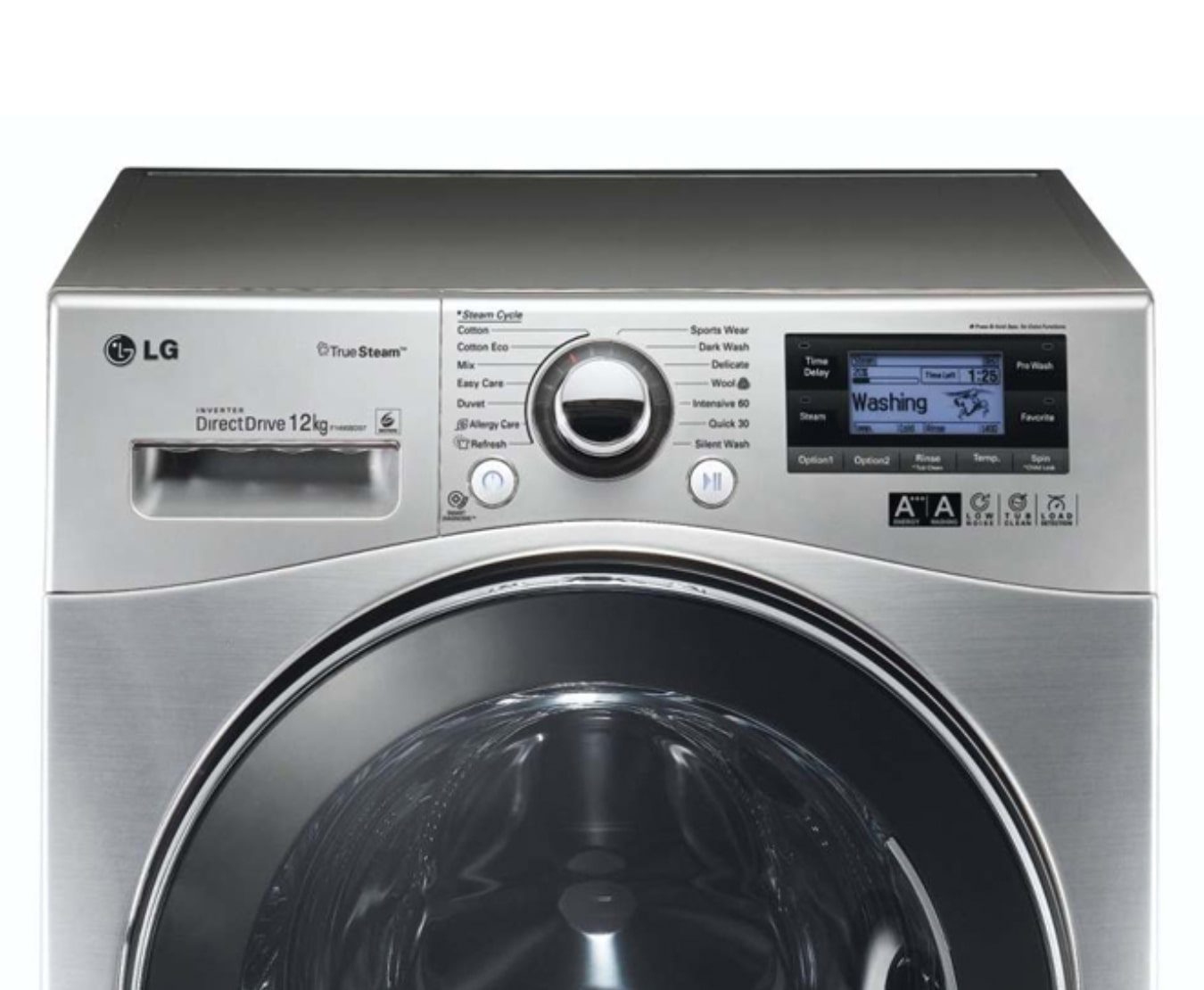 LG True Steam Washing Machine (12kg), F1495BDS7