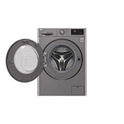 LG 9Kg Silver Inverter Direct Drive Front Loader Washing Machine, F4J5VYP7SP