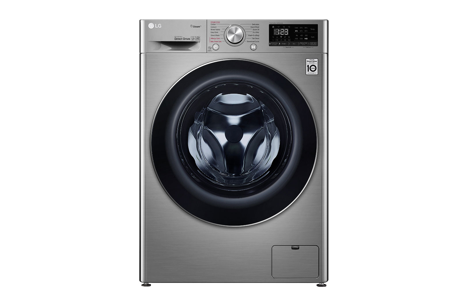 LG 10.5KG Wash / 7KG Dry Washer Dryer Combo F4V5RGP2T, F4V5RGP2T