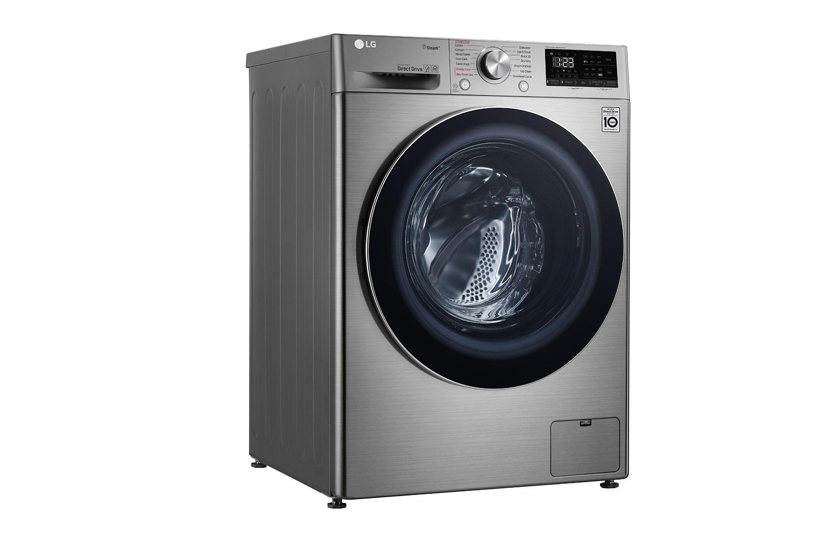 LG 10.5KG Wash / 7KG Dry Washer Dryer Combo F4V5RGP2T, F4V5RGP2T