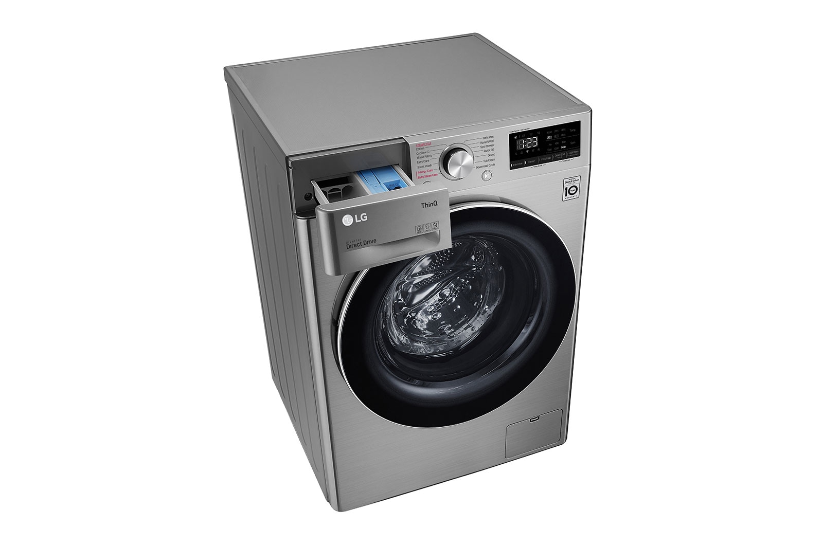 LG 10.5KG Wash / 7KG Dry Washer Dryer Combo F4V5RGP2T, F4V5RGP2T