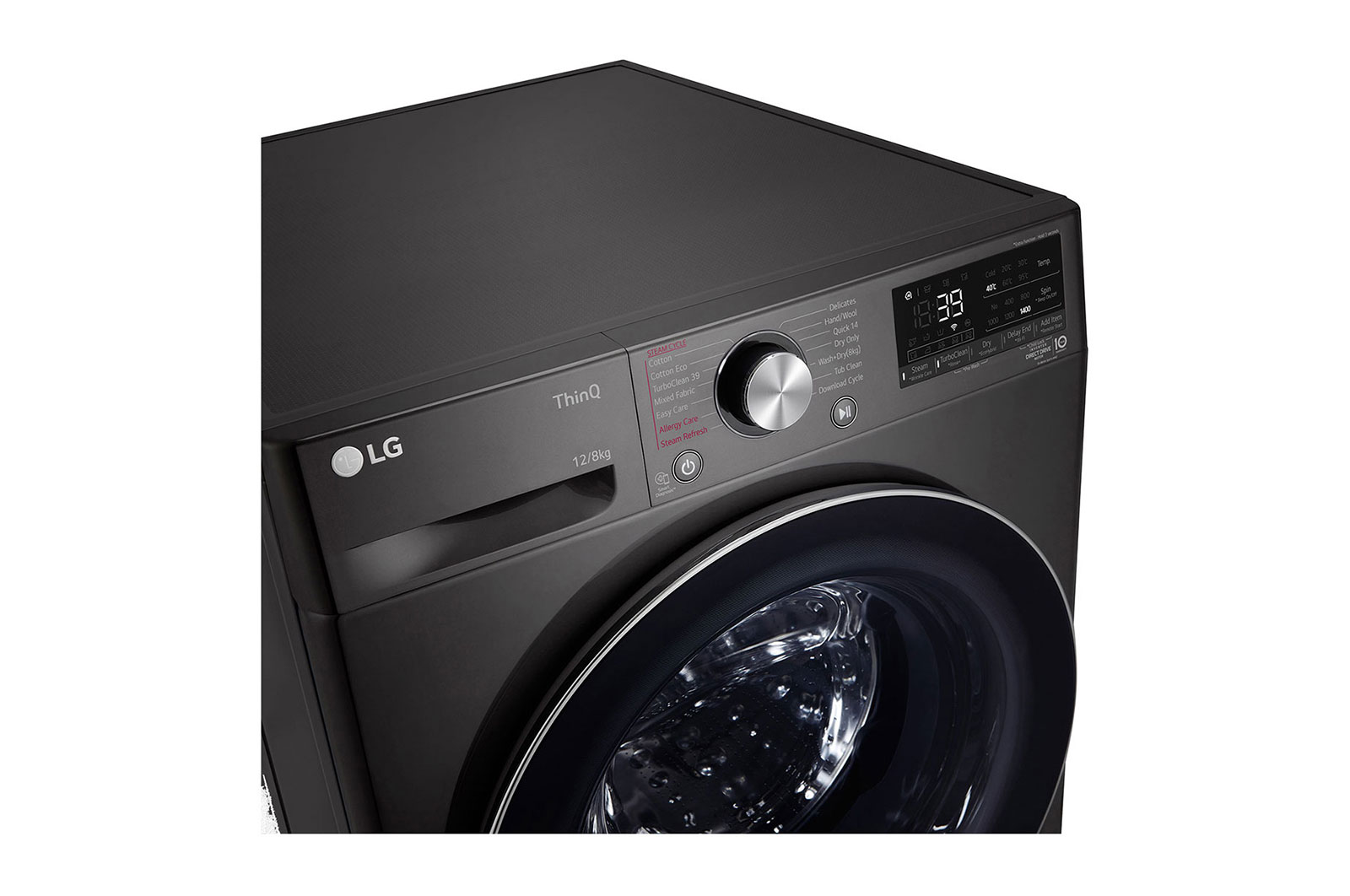 LG 12KG Wash / Dry 8KG AI DD Washer Dryer Combo - F4V9BCP2E, F4V9BCP2E